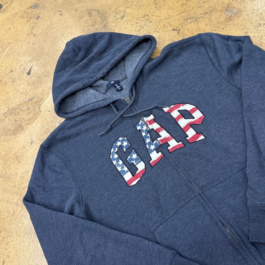 갭 네이비 성조기 후드집업  상품이미지1