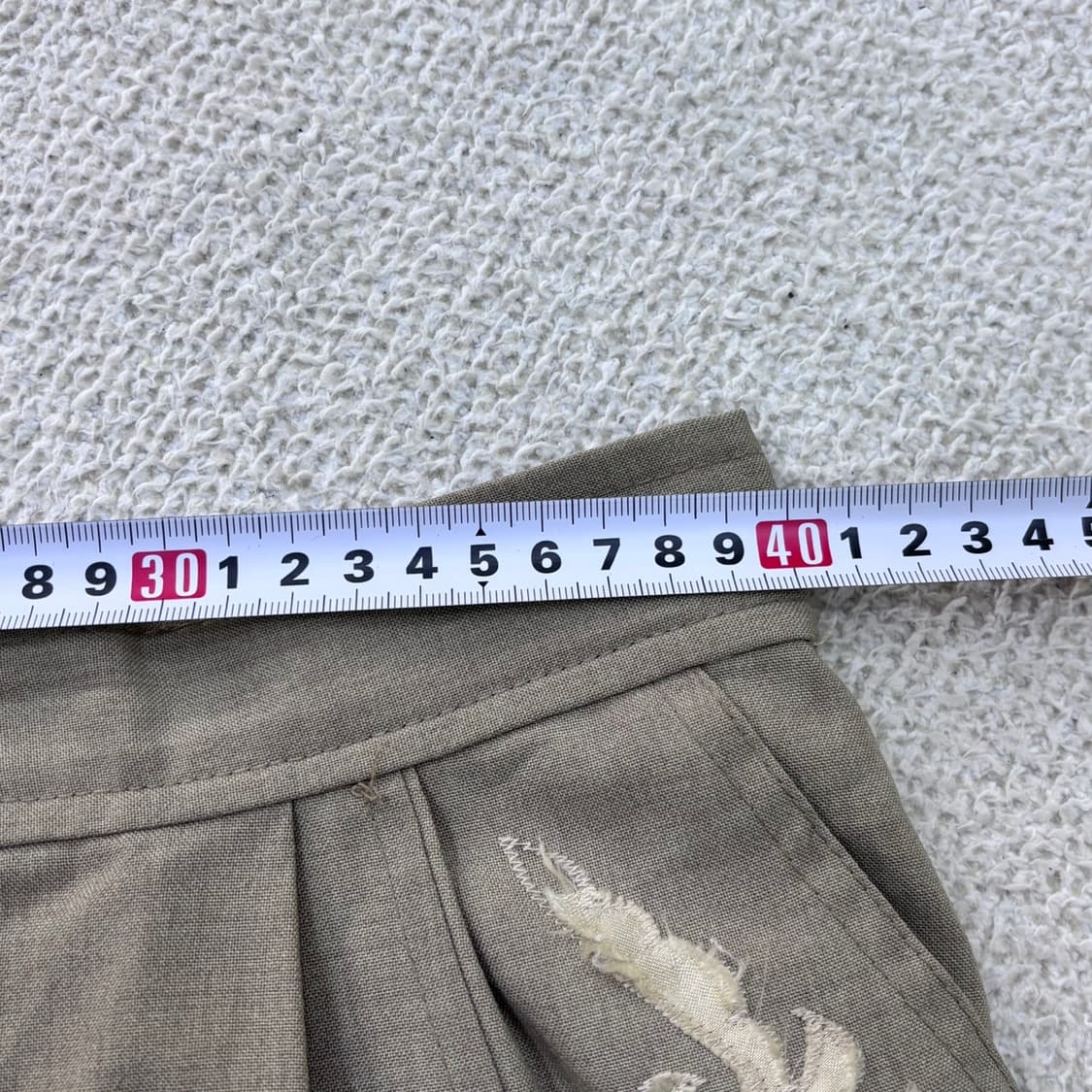 실측확인 빈티지 남성 린넨 치노 팬츠 0528E 상품이미지5