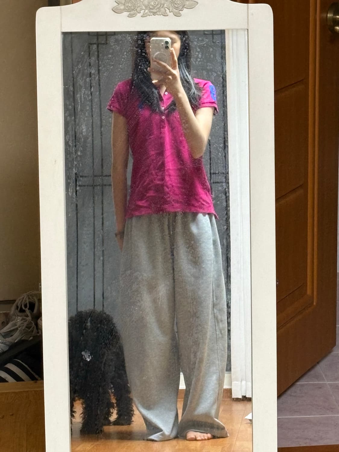 빅포니 핑크 반팔티 상품이미지1