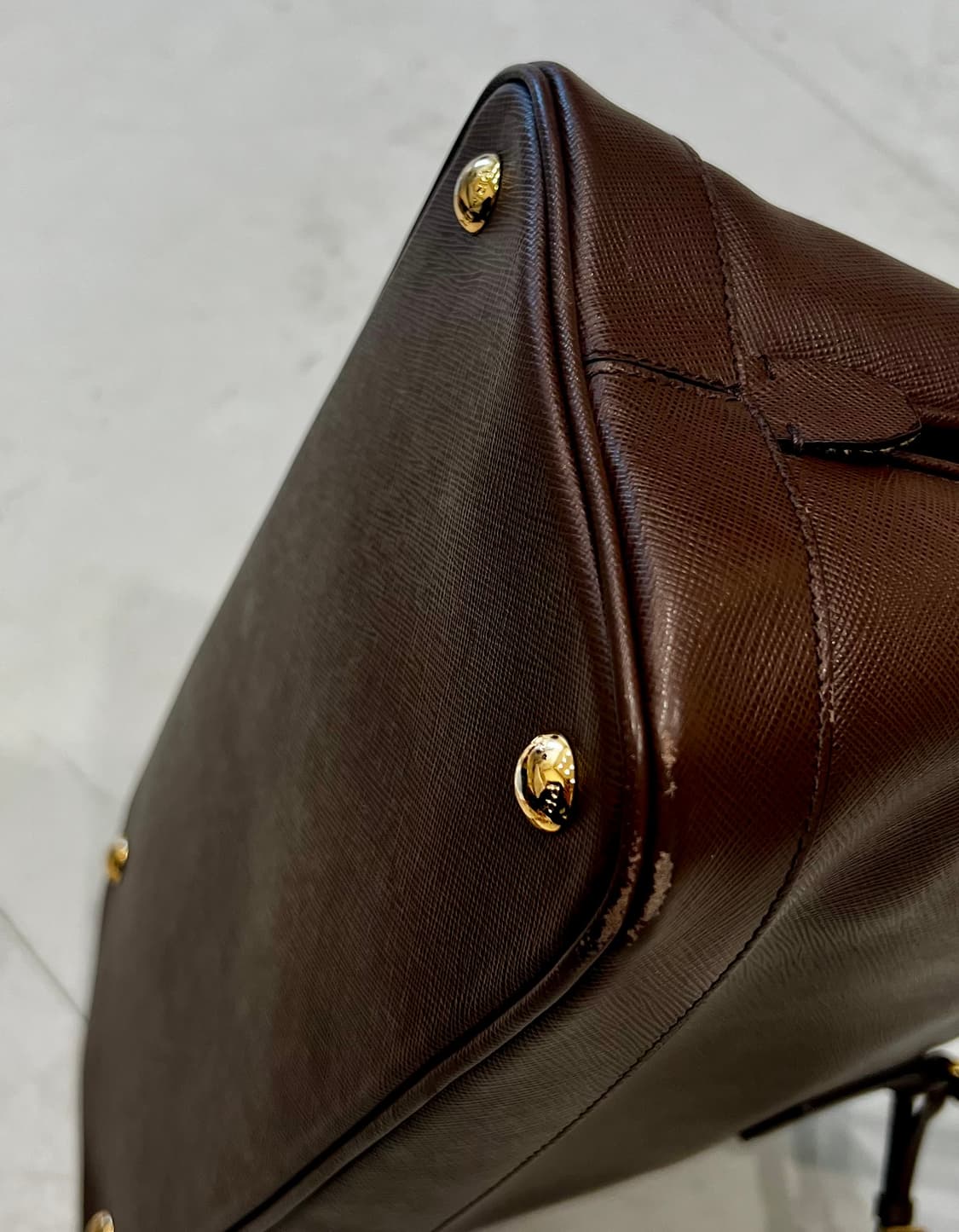 프라다 사피아노 럭스 카카오 BN2558 토트백 상품이미지8