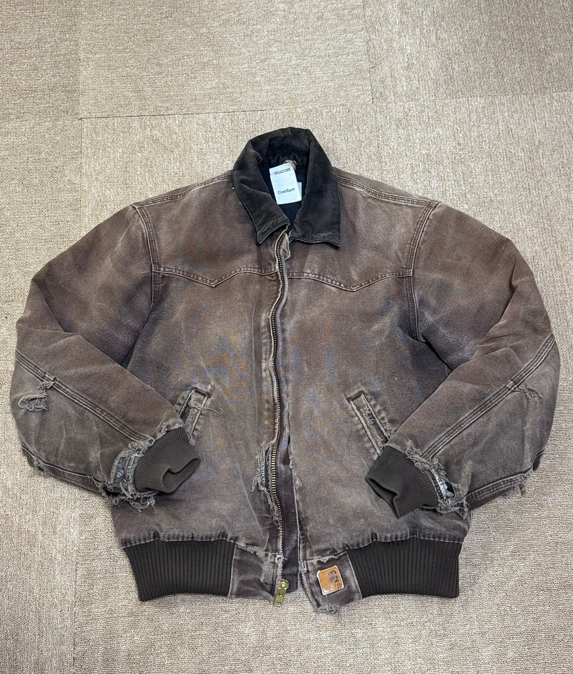 [M] 00's OG 칼하트 J14 산타페 자켓 칼하트 DKB 디트로이트 상품이미지10