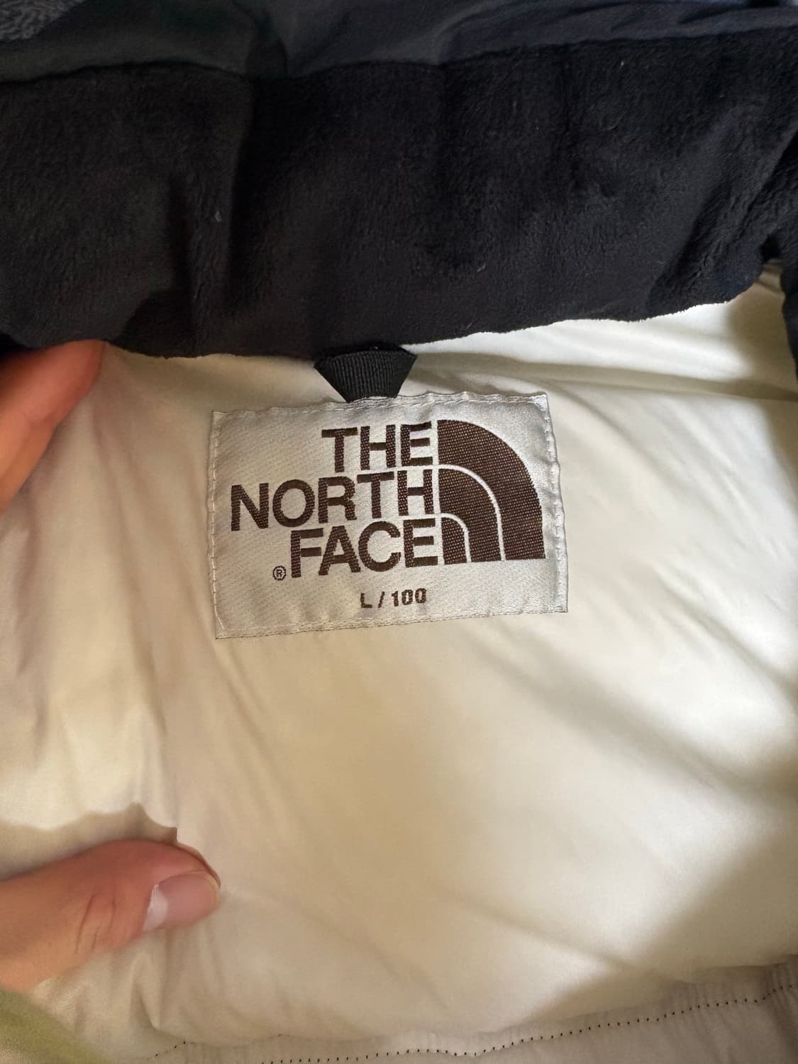 노스페이스 화이트 라벨 노벨티 눕시 RDS 다운 자켓 아이보리 상품이미지4