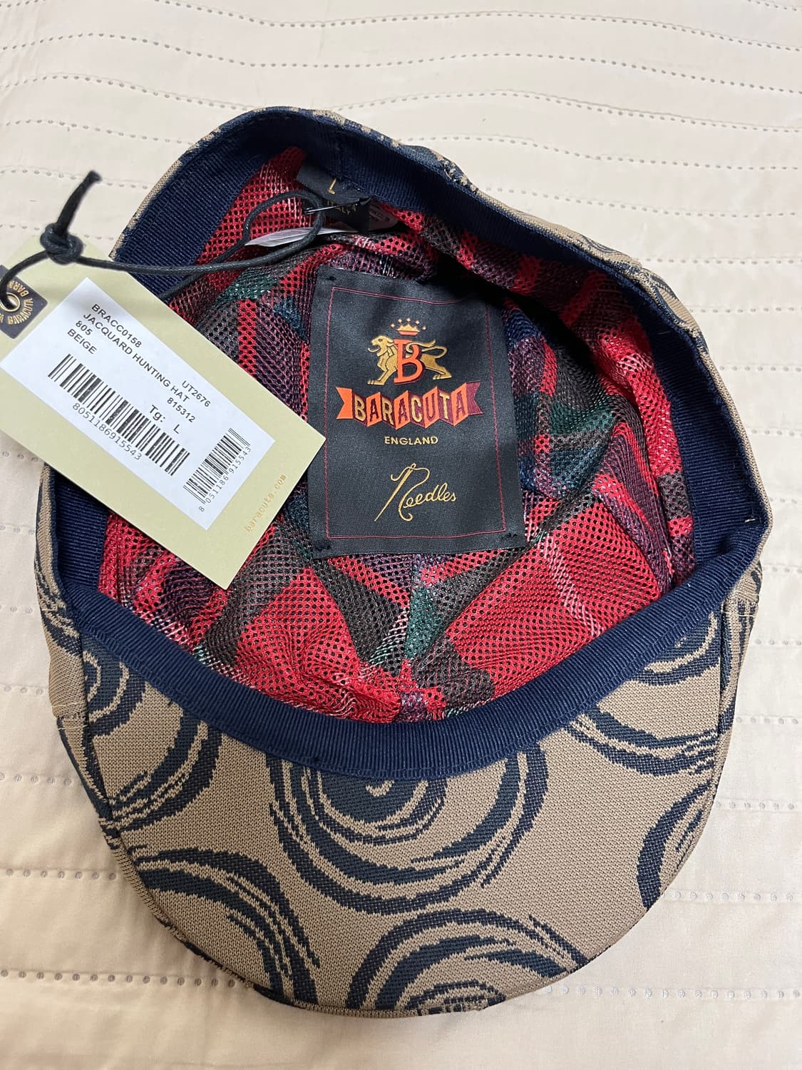 [L] 니들스 x 바라쿠타 헌팅캡 새상품 상품이미지6