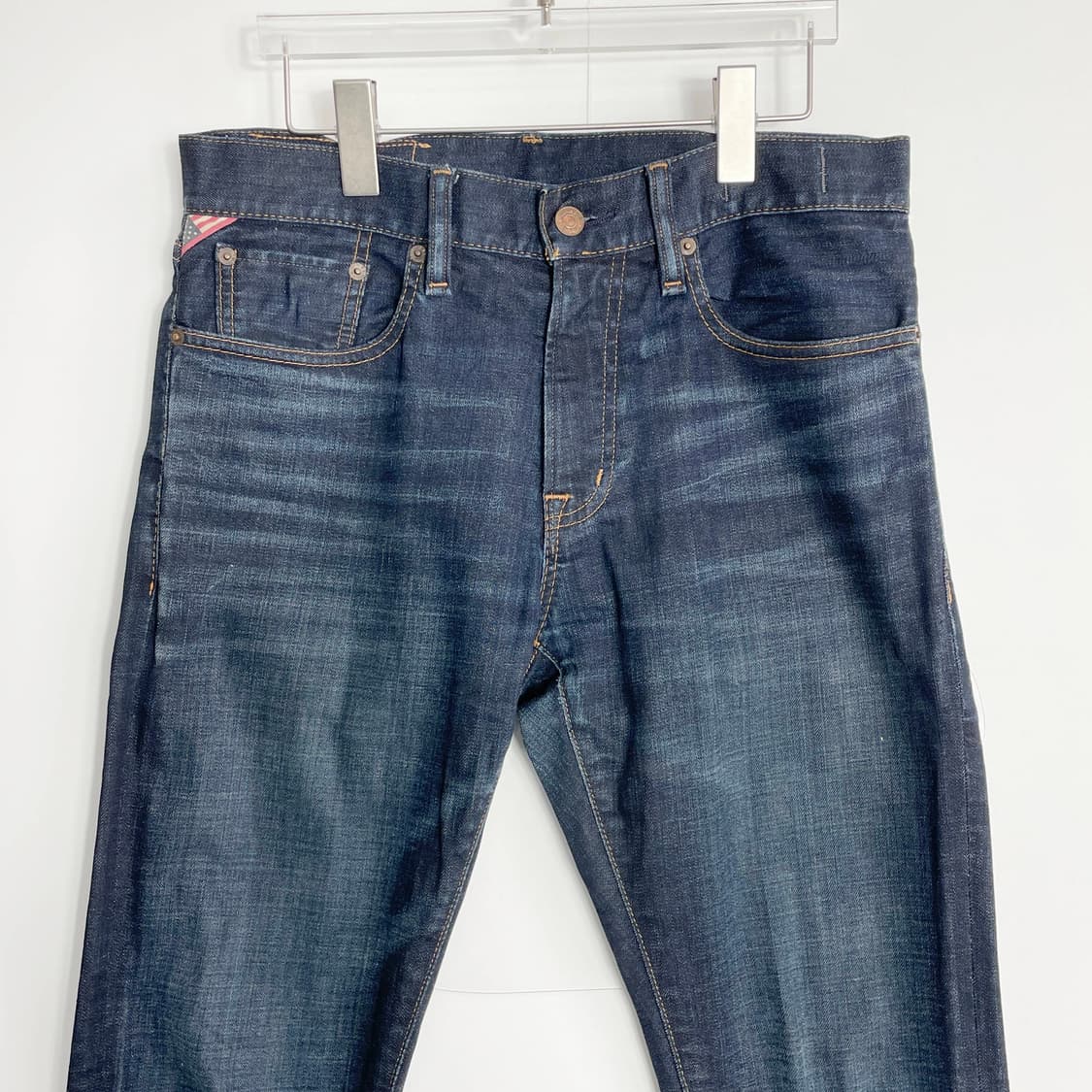 C1 데님 앤 서플라이 폴로 랄프로렌 로우 스키니 데님 팬츠 32사이즈 상품이미지2