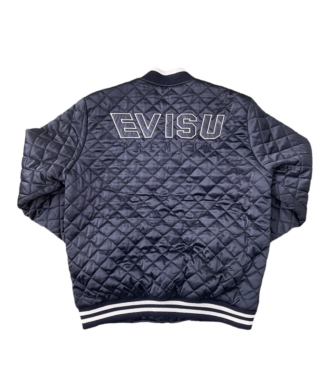 에비수 퀼팅 블루종 자켓 상품이미지2