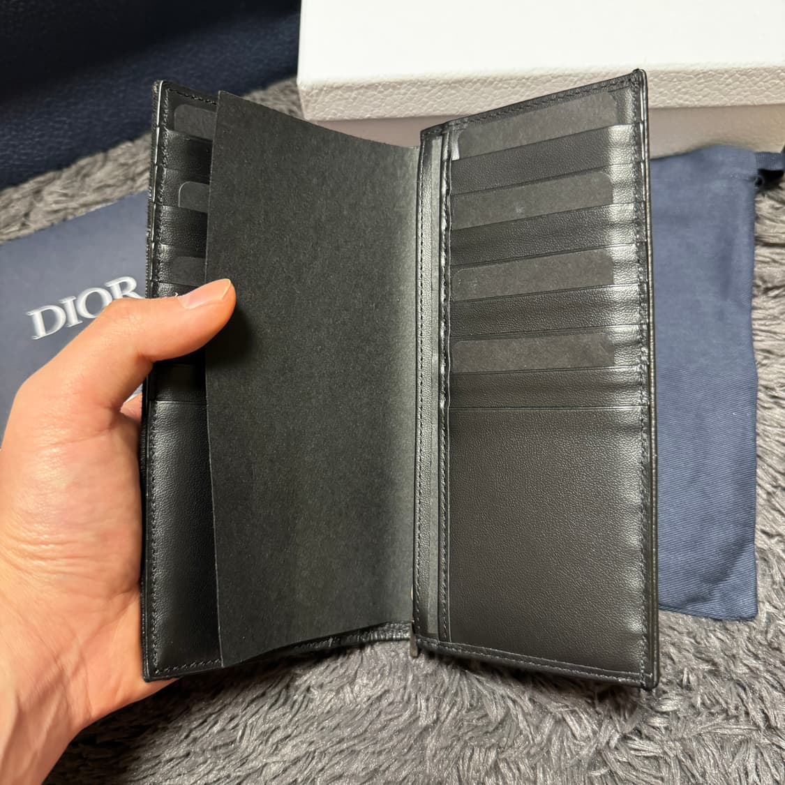 [정품 / 새상품급] 디올 오블리크 새들 장지갑 상품이미지4