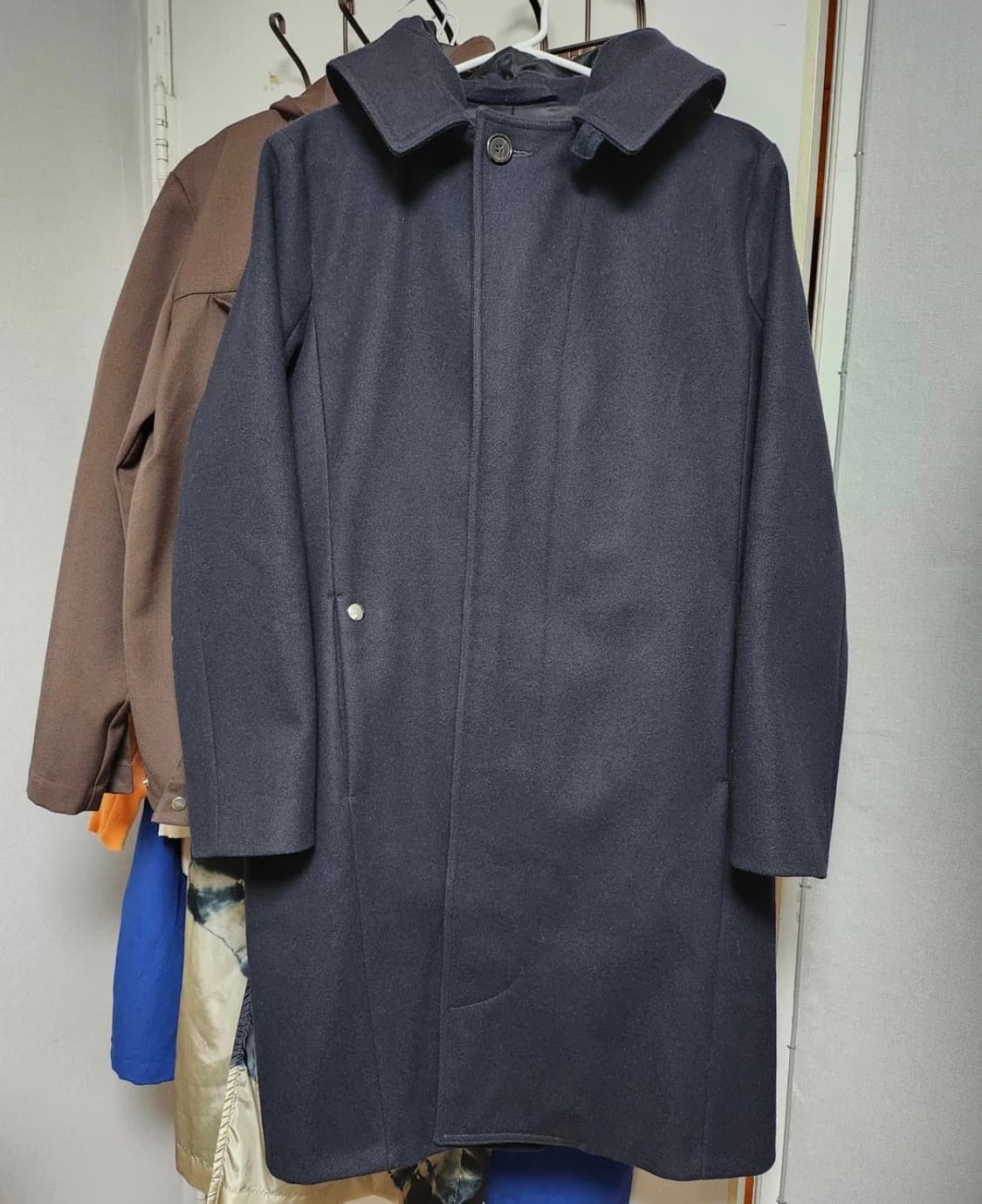 블레스 후디드 코트 상품이미지1