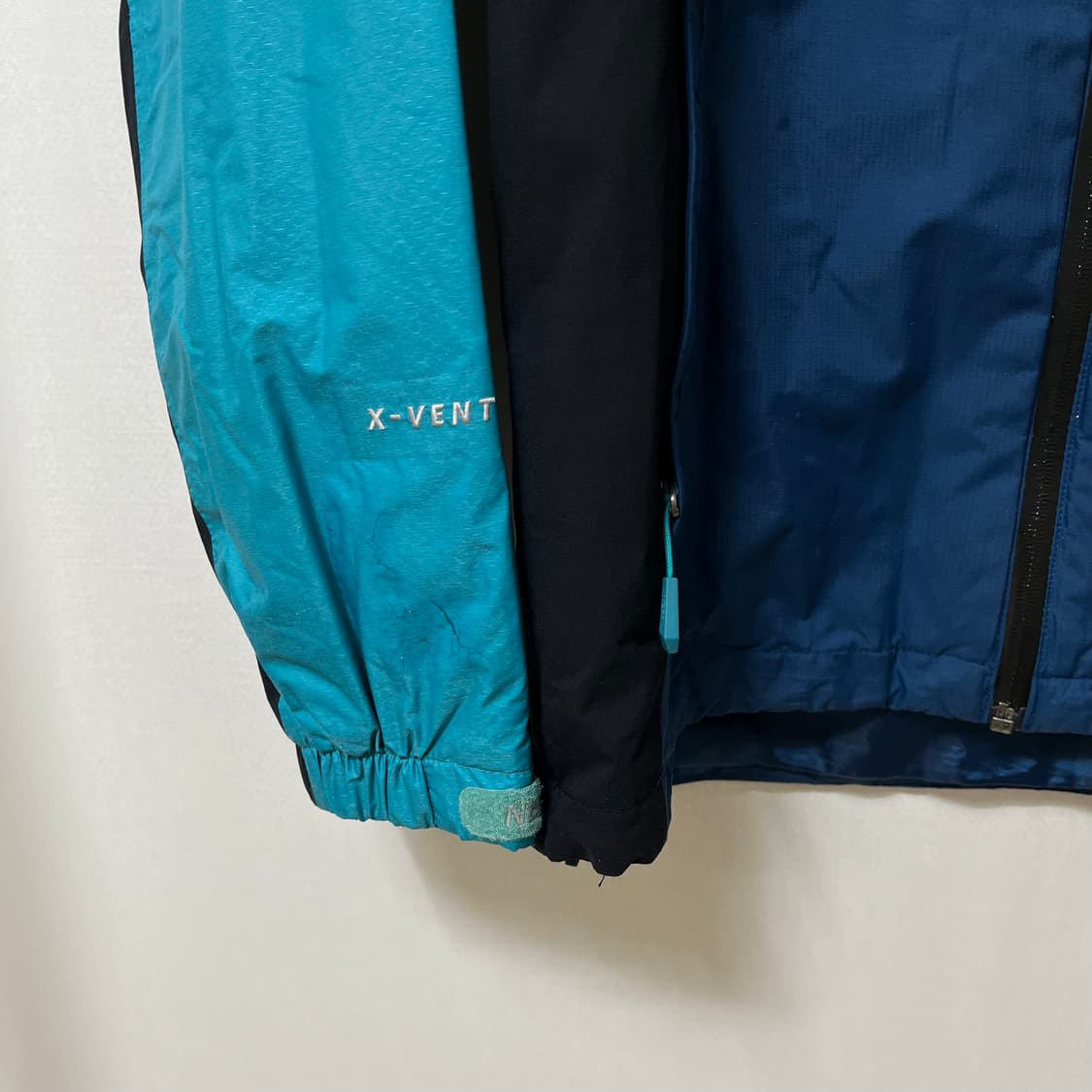 네파 X-VENT 투톤 바람막이 집업 자켓 M/95 상품이미지4