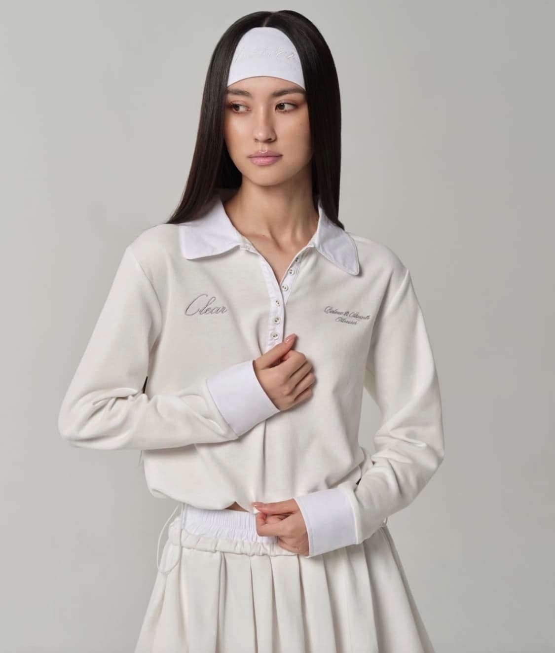 클리시어 Sunday Balance shirts, Ivory 상품이미지1