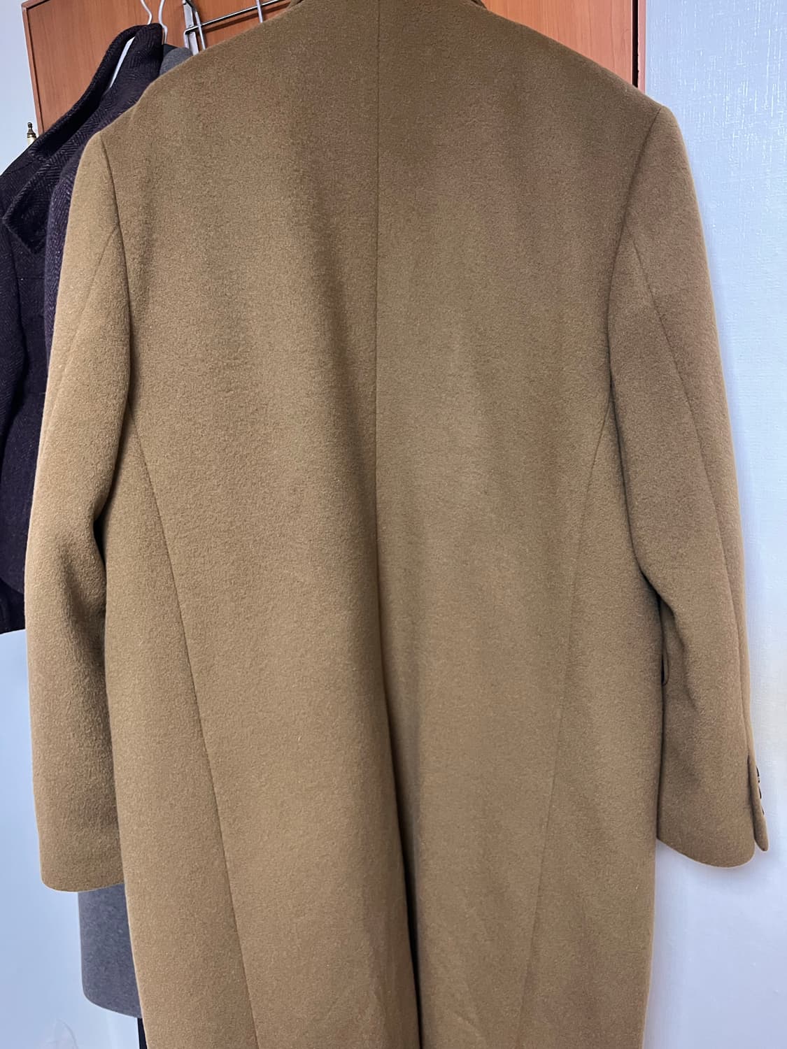 토니웩 더블 코트 카멜 XL 상품이미지6