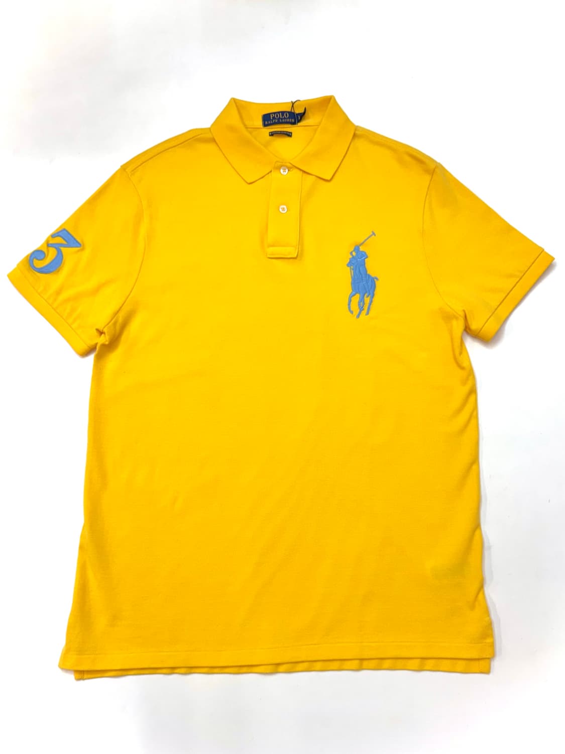 Polo 폴로 랄프로렌 옐로우색상 빅포니 PK 카라티 상품이미지2