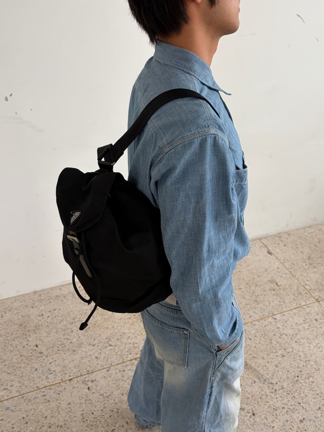 프라다 포코노 나일론 백팩 상품이미지3