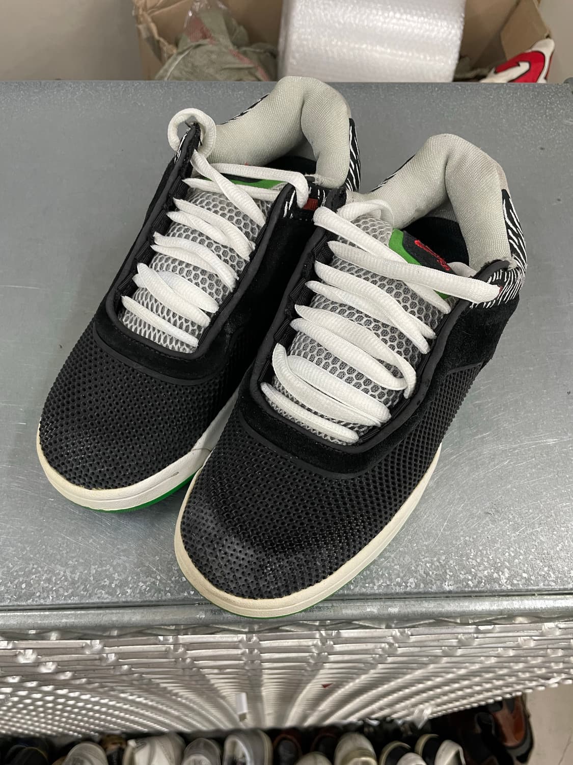 나이키 SB 줌 트레 블랙 리프 그린 250 상품이미지2