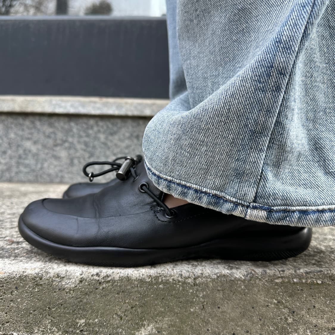 00s 블랙 프라다 스포츠 로퍼 상품이미지8