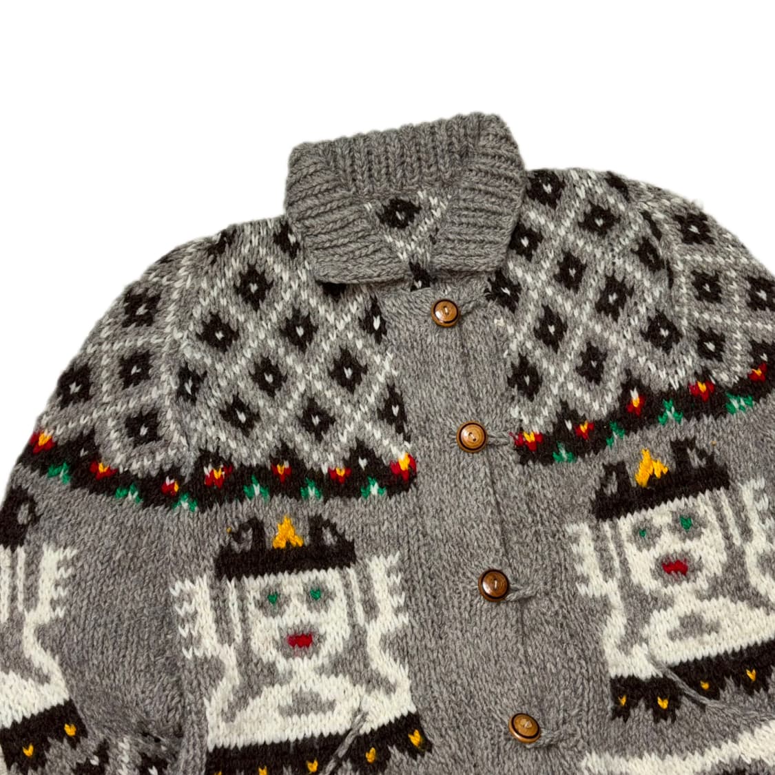Vintage Heavy wool Cowichan  상품이미지3