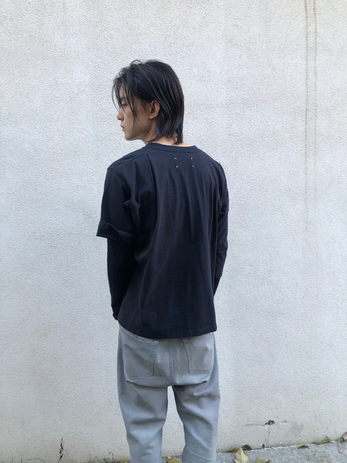 마르지엘라 1번 라인 멀티 패브릭 티셔츠 상품이미지4