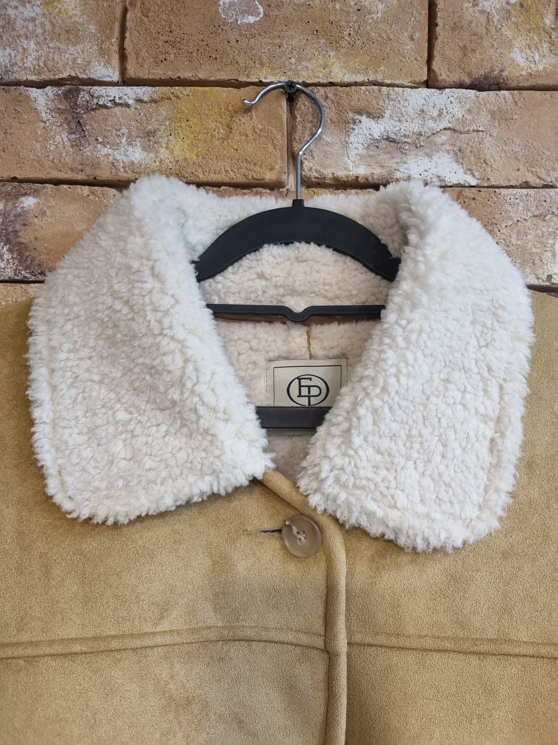 Ep.1 MATILDA  양털 무스탕 베이지 상품이미지3