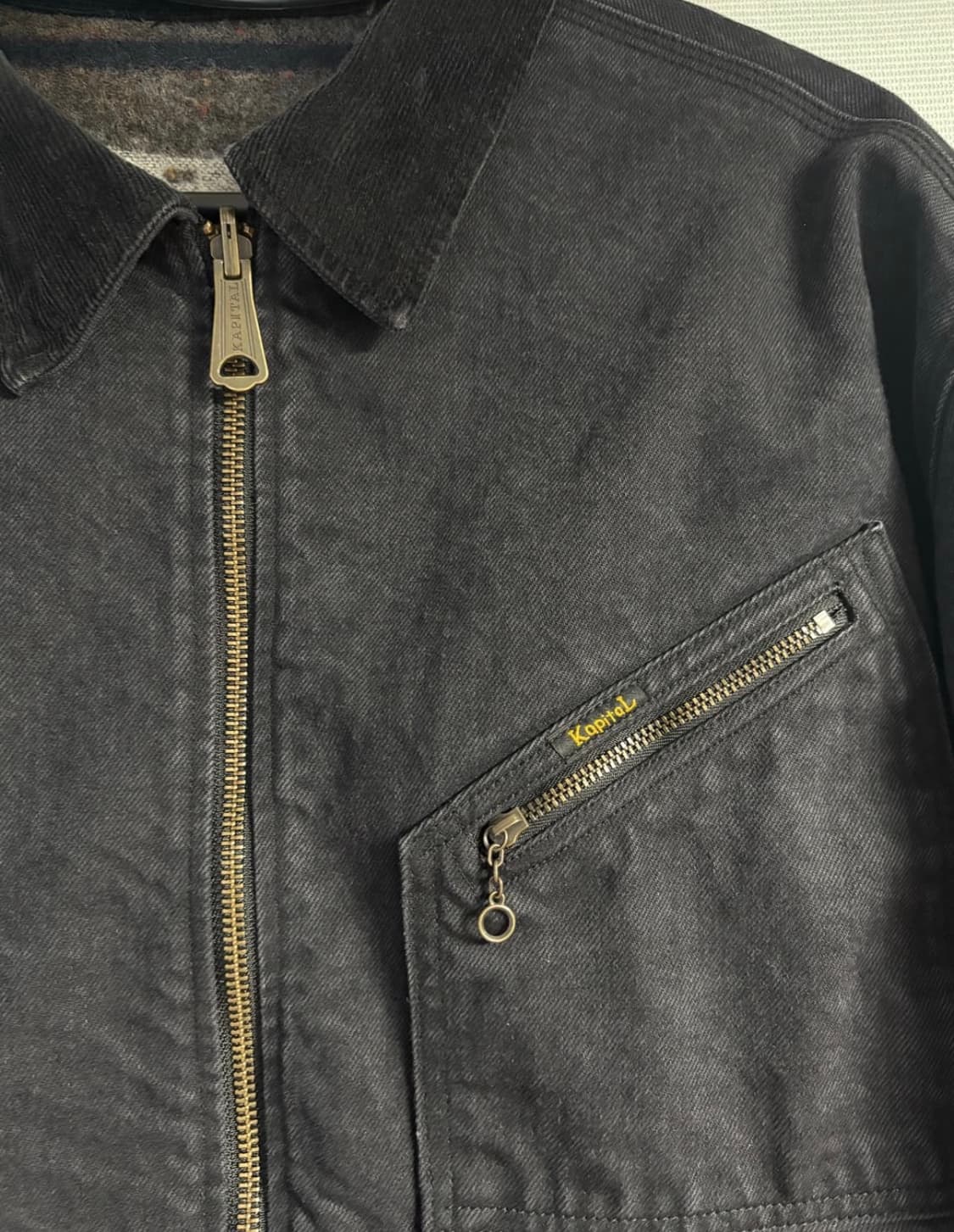 캐피탈 본 라이닝 리버시블 자켓 2사이즈 상품이미지4