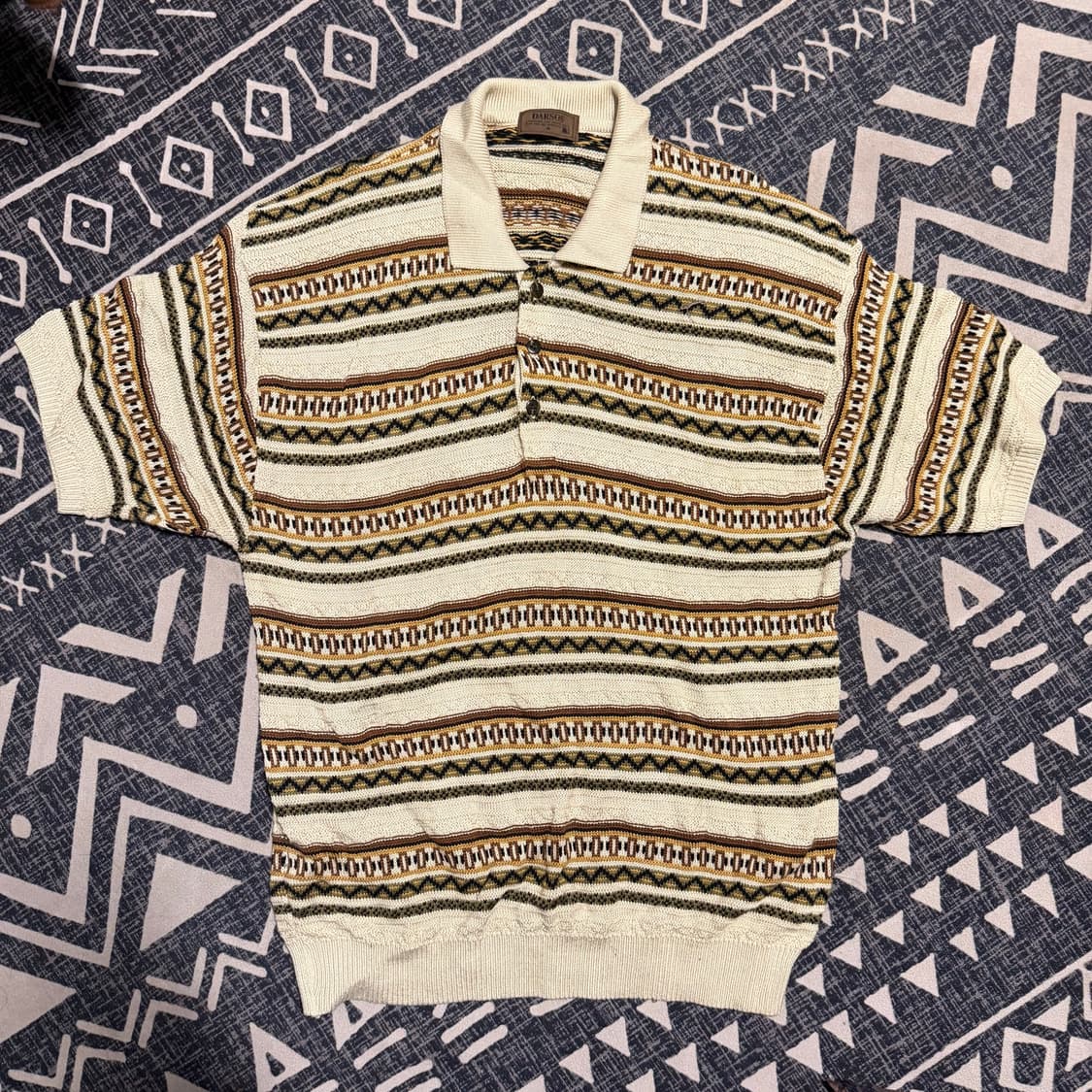 DARSONS 케이블 반팔 디트 상품이미지1