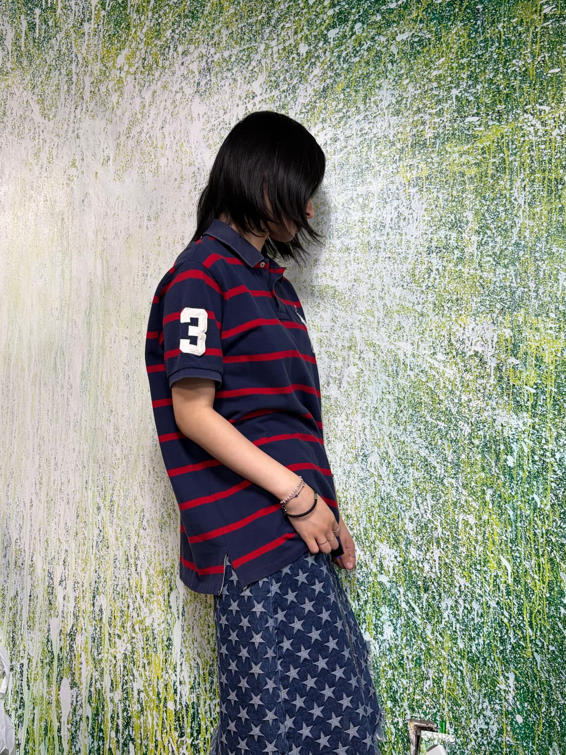 폴로 빅포니 커스텀핏 카라티 반팔 티셔츠 Xl 상품이미지3
