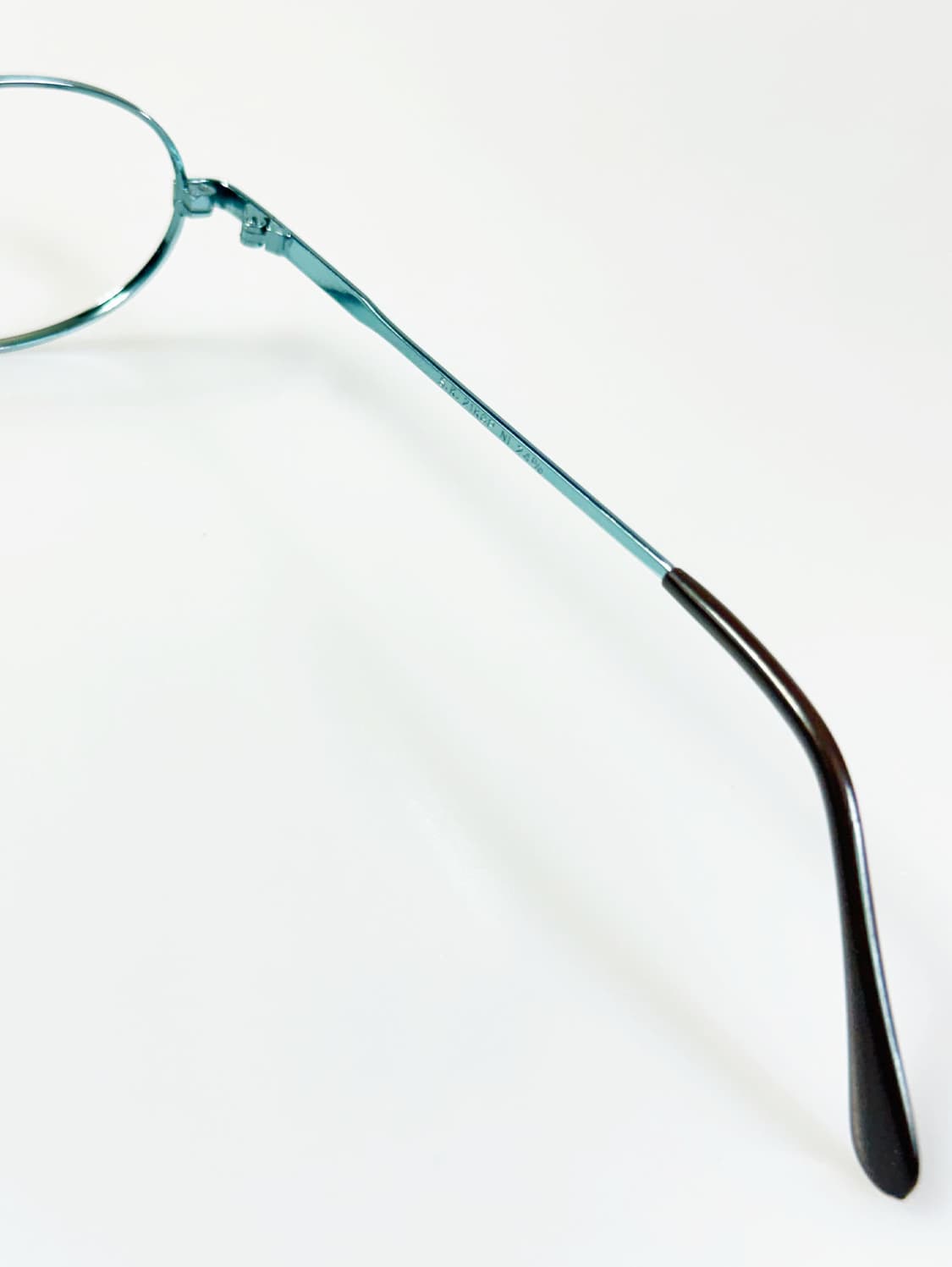 90s EYE WORLD 민트 슬림 오벌 메탈 빈티지 안경 상품이미지6