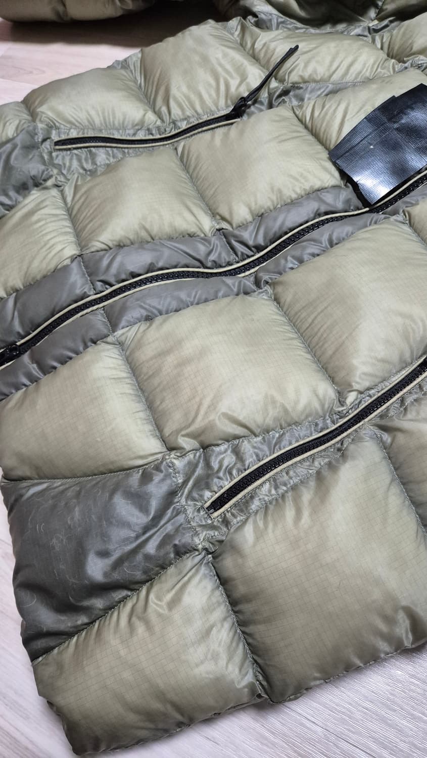 산산기어 헤비웨이트 다운 자켓 제이드 3사이즈 상품이미지3