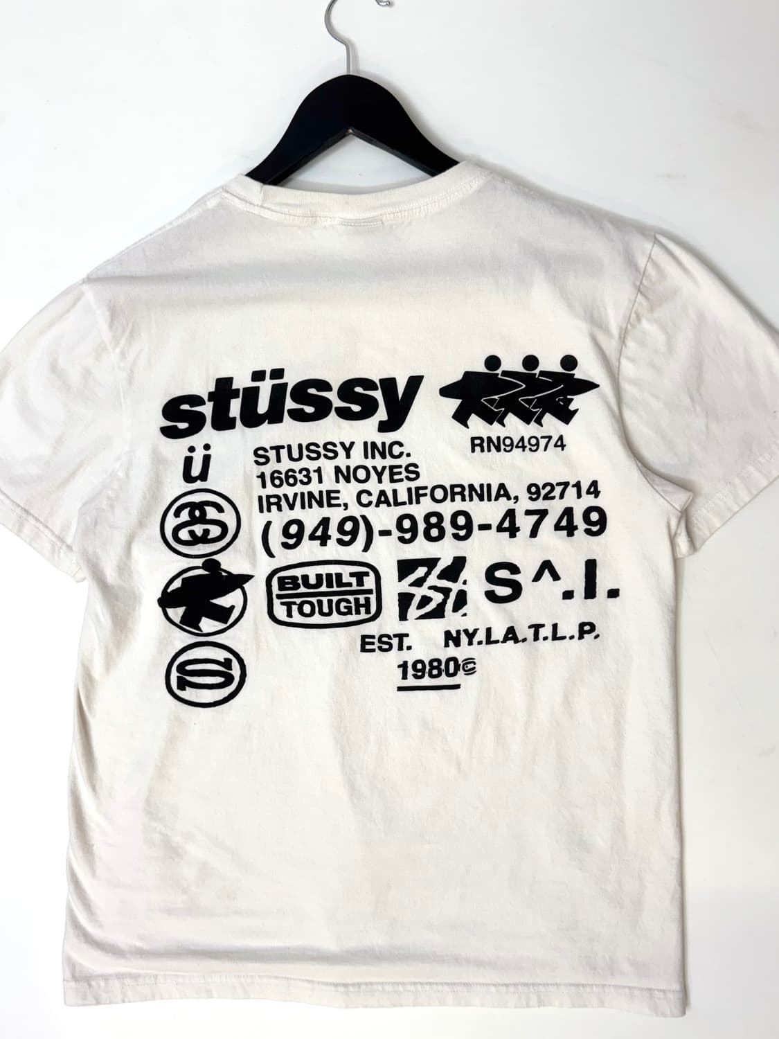 Stussy 스투시 DNA 피그먼트 다이드 티셔츠 내츄럴 상품이미지5