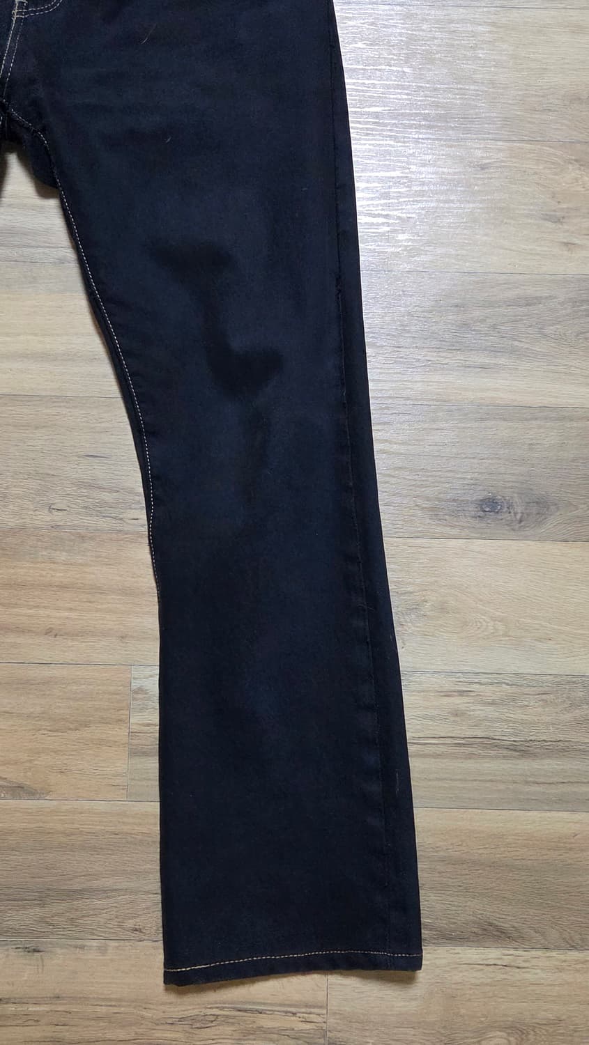 Vintage 빈티지 LEVIS 리바이스 517 블랙 부츠컷 33 상품이미지4