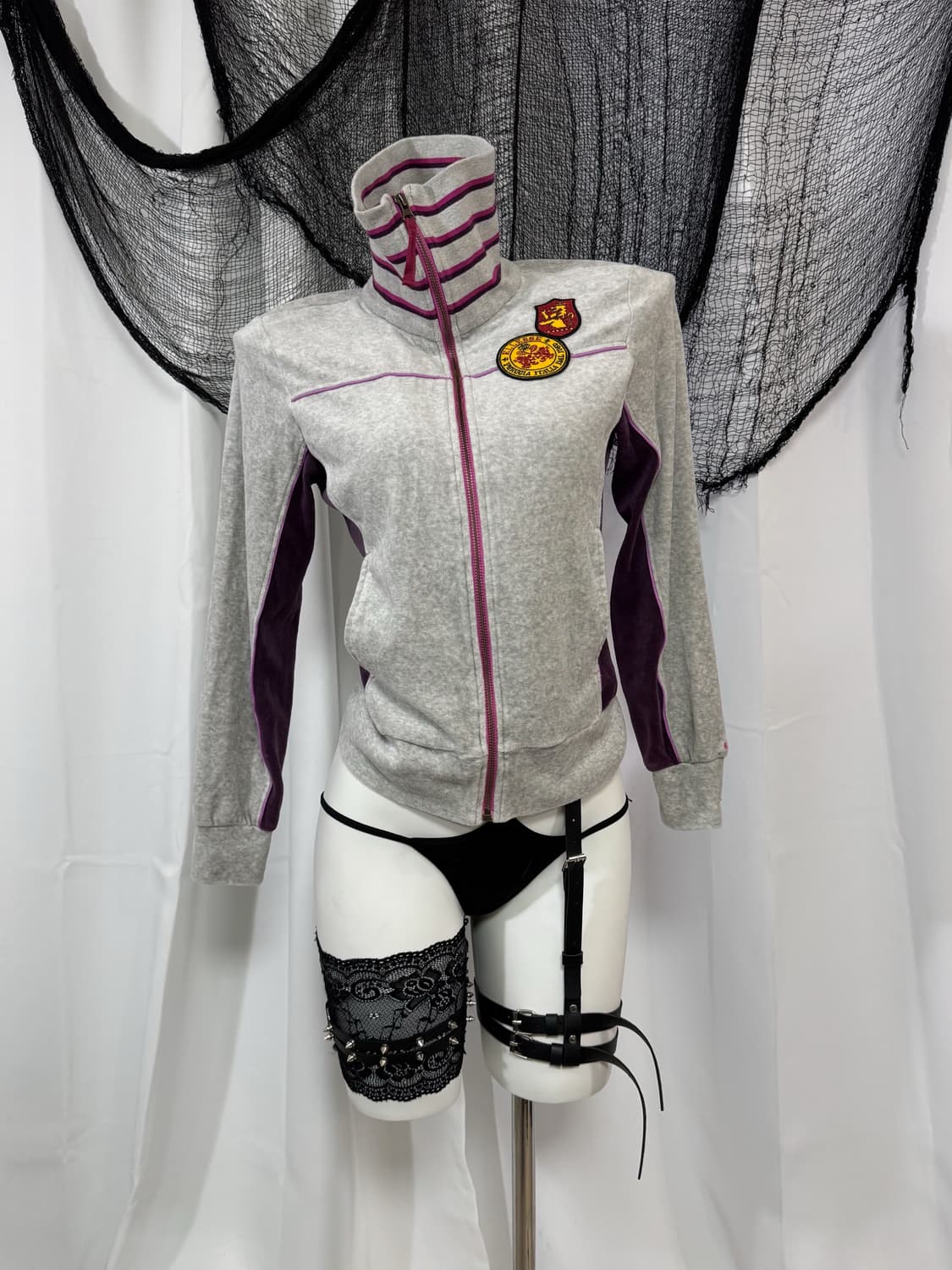 velvet zip up 상품이미지1