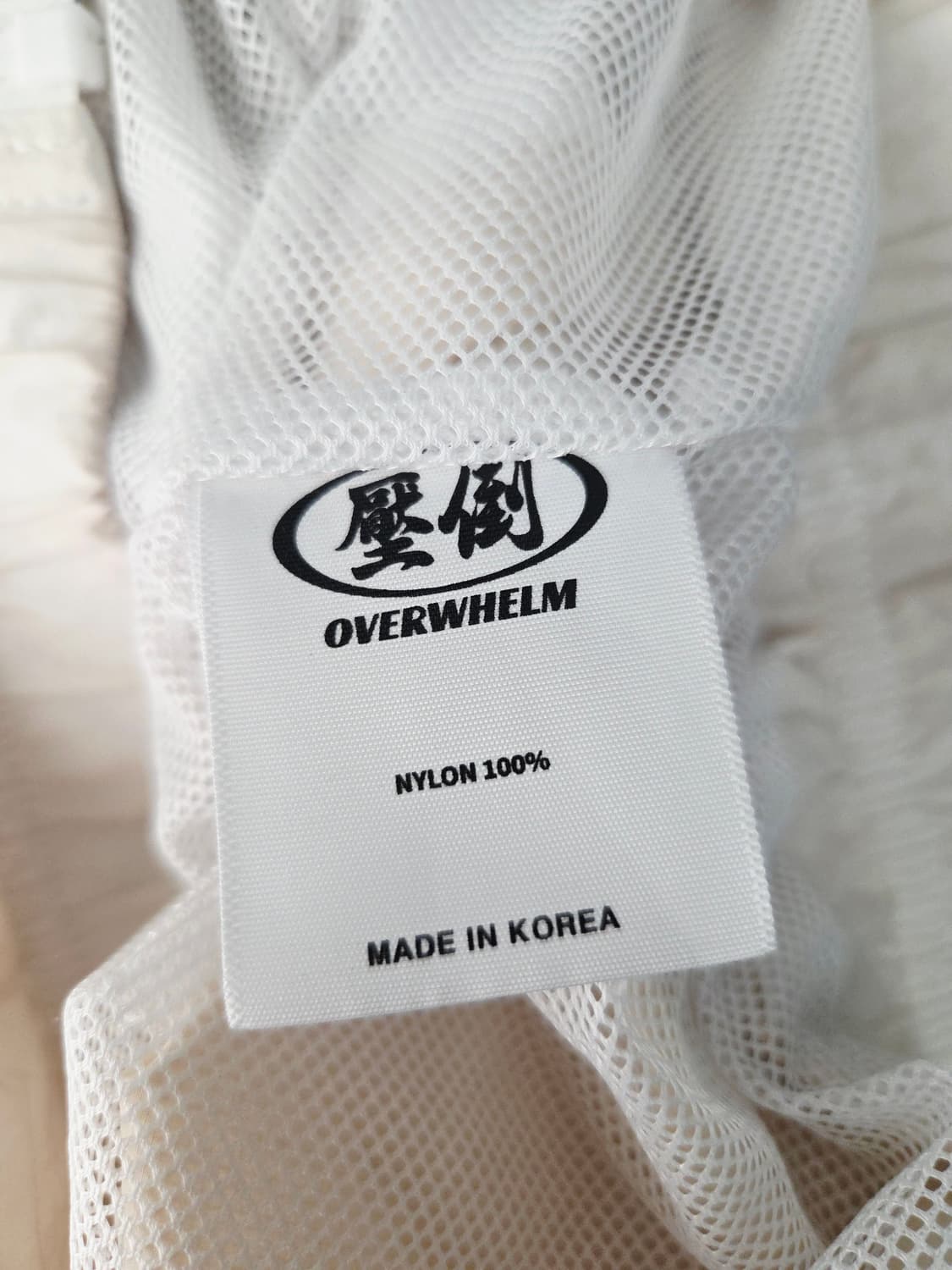 OVERWHELM (압도) 나일론 배색 바람막이 자켓 상품이미지8