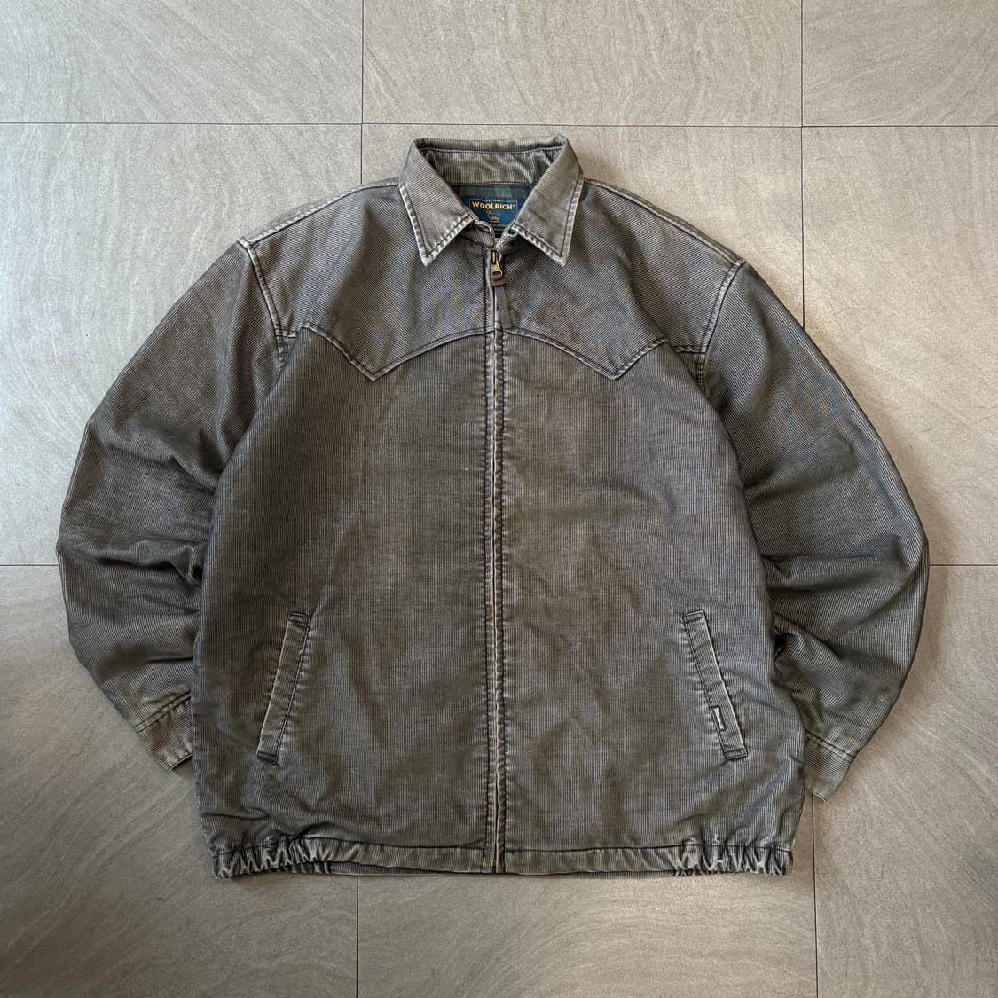 울리치 그레이 코듀로이 썬페이딩 자켓 상품이미지1