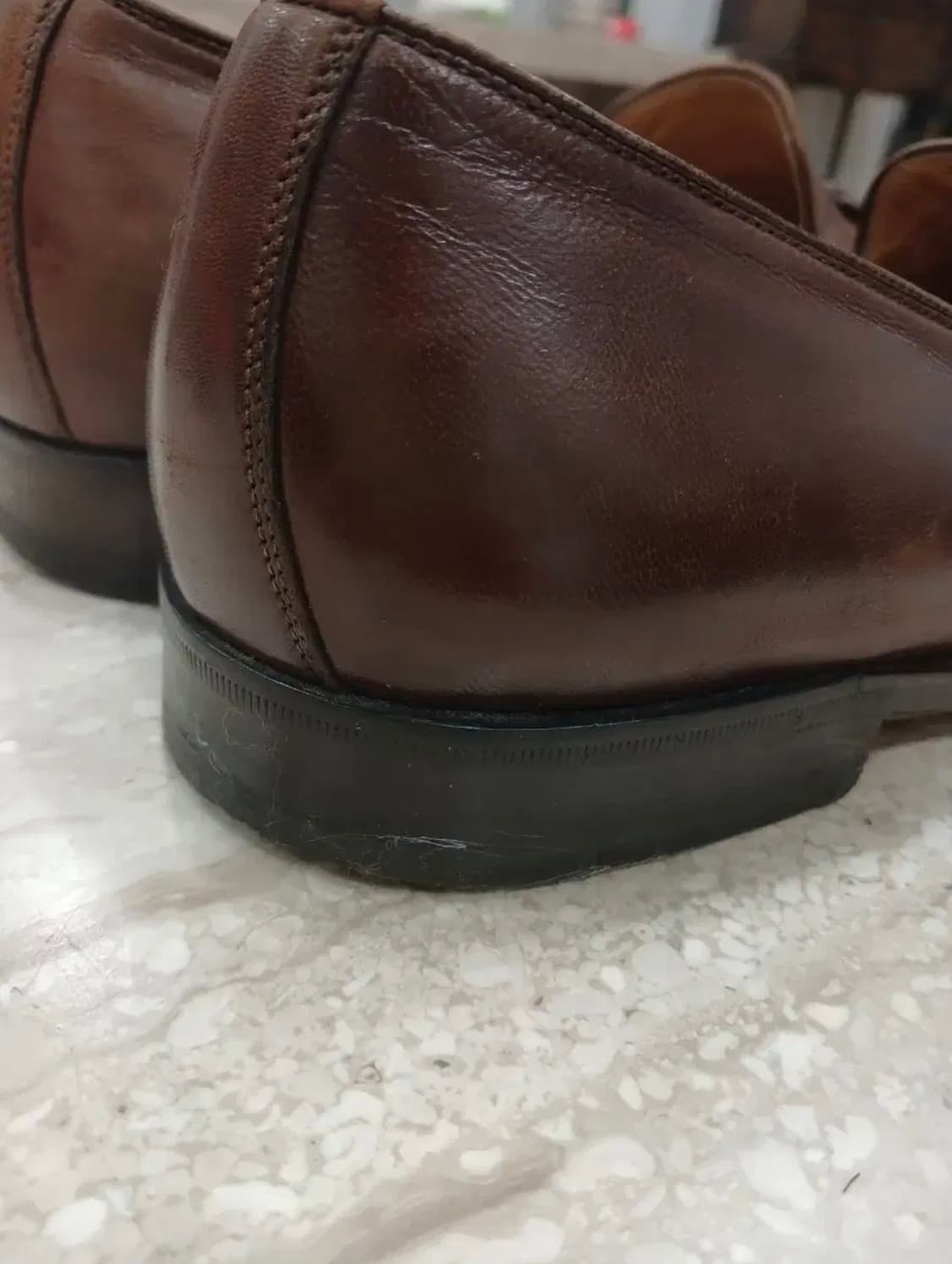 GUCCI BROWN TASSLE LOAFER 상품이미지4