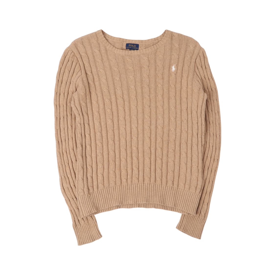 폴로 랄프로렌 베이지 케이블 니트 상품이미지1