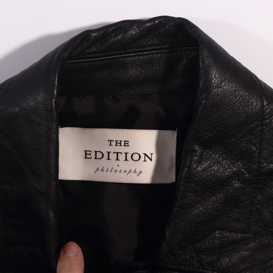 EDITION 버튼 가죽자켓 B506 상품이미지3