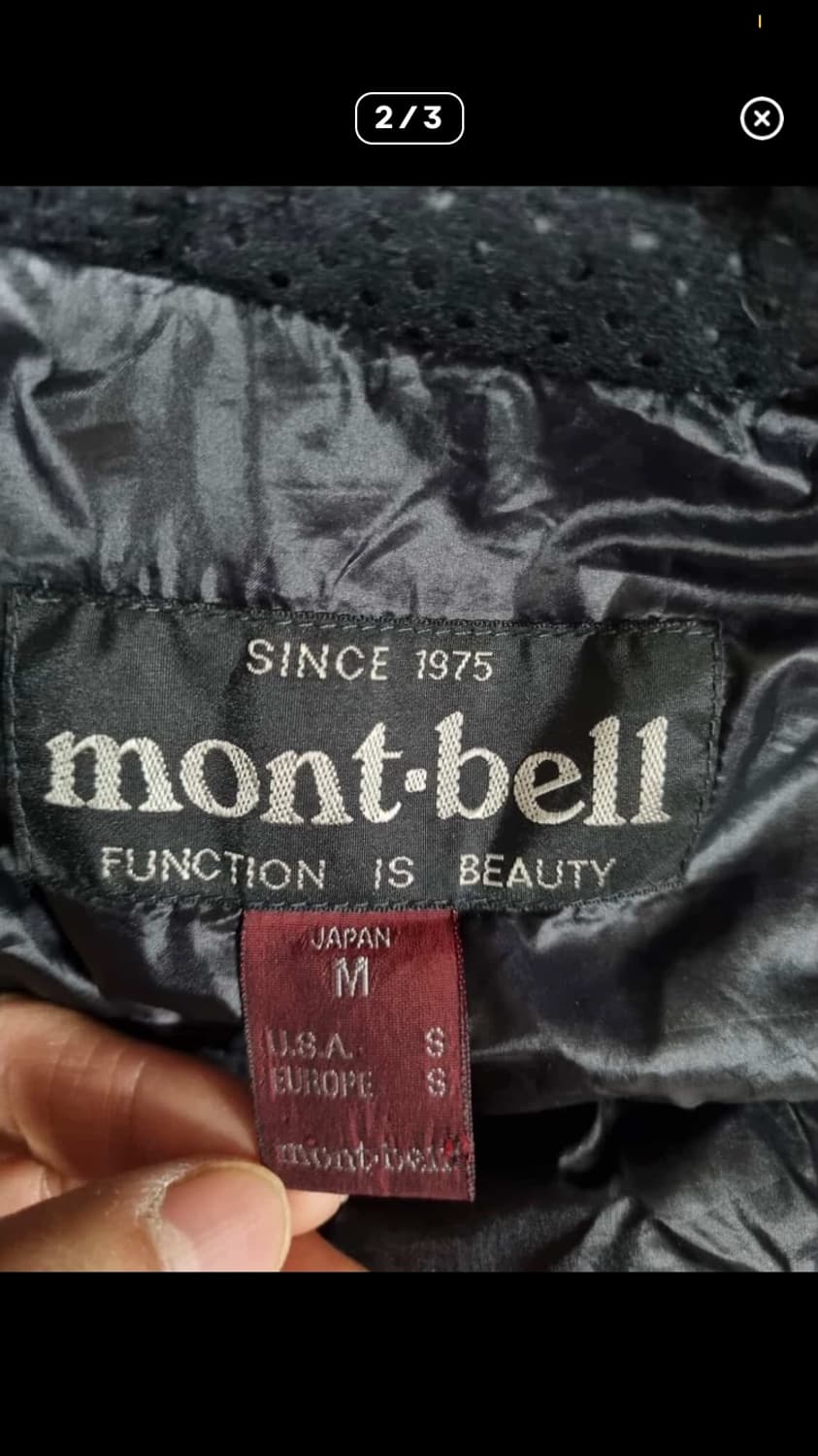 빈티지 몽벨 희귀 모델 m(s) 상품이미지3