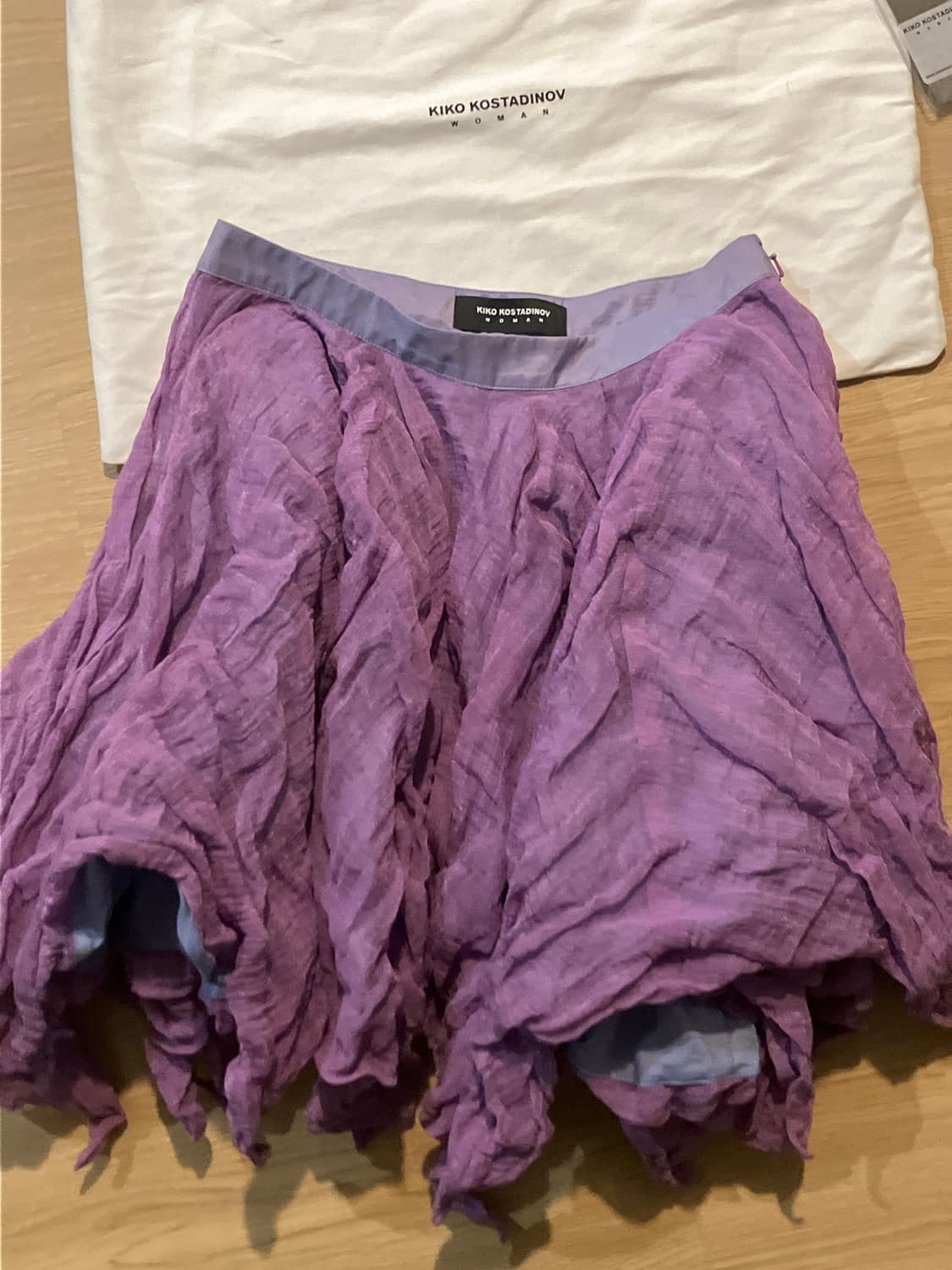 키코코스타디노브 uhura circle skirt 라일락 38사이즈 상품이미지5