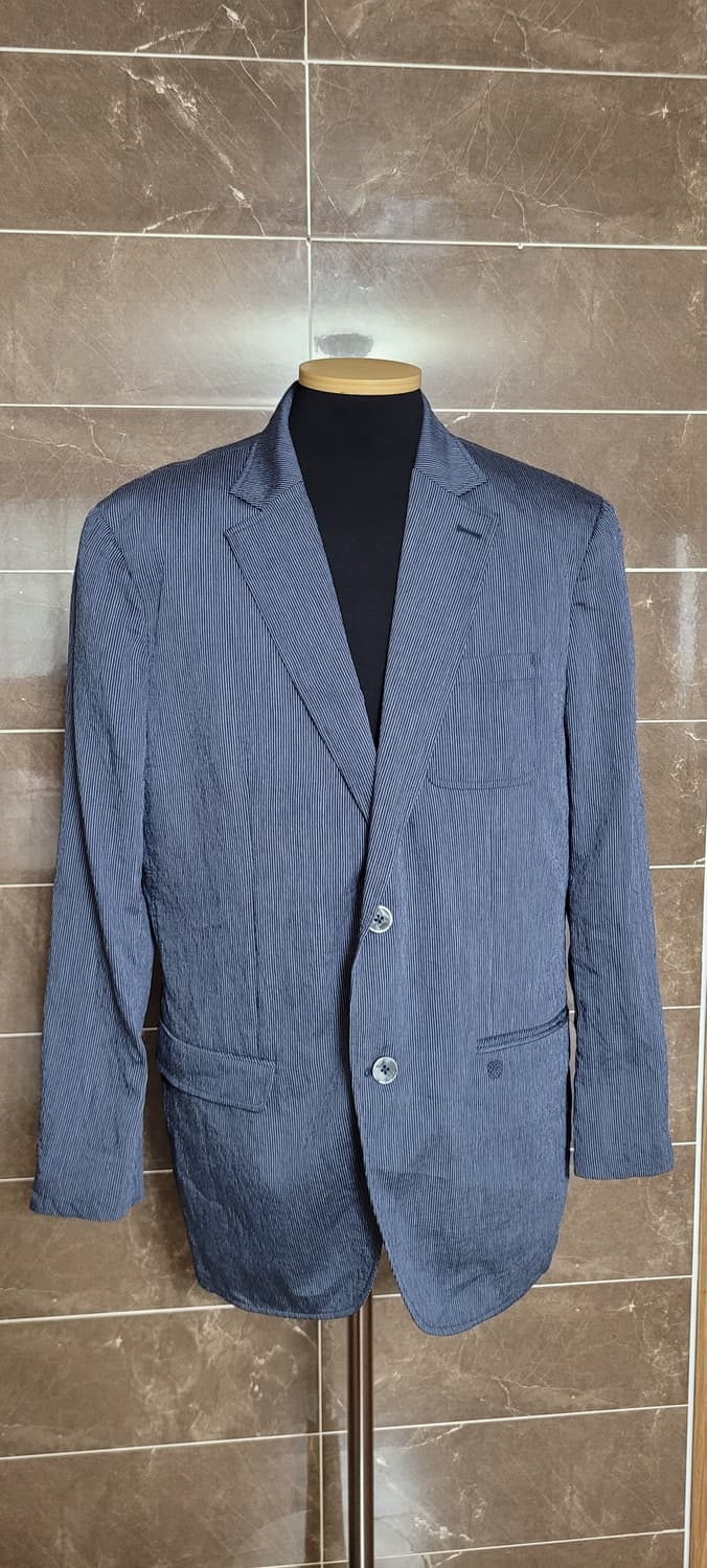 👔남성105사이즈👔루이까스텔 네이비 자켓(여름용) 상품이미지1
