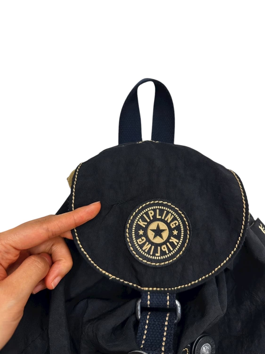 키플링 복조리 미니백팩 블랙 상품이미지3