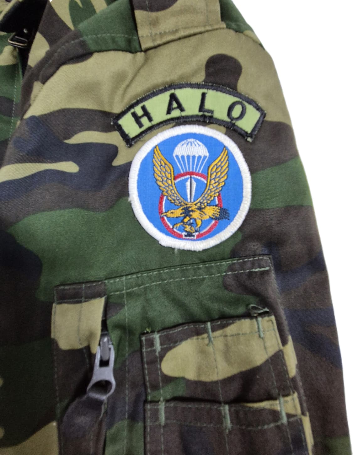 육군 구형 사제 특전사 독사무늬 잠바 점퍼 자켓 전투복 (L) 상품이미지6