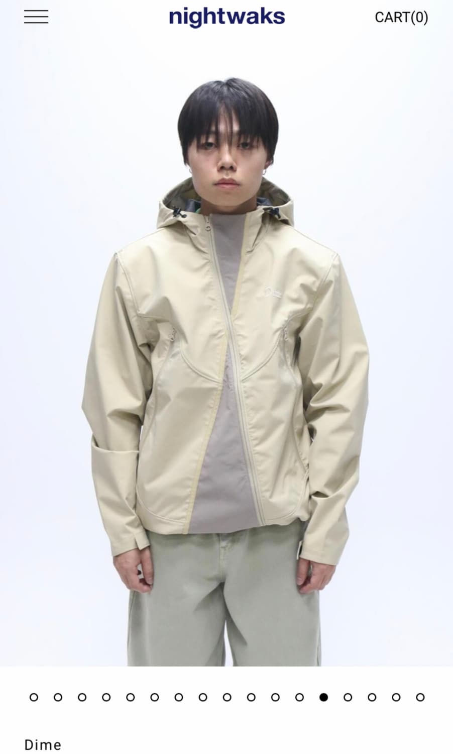 DIME 바람막이 상품이미지1