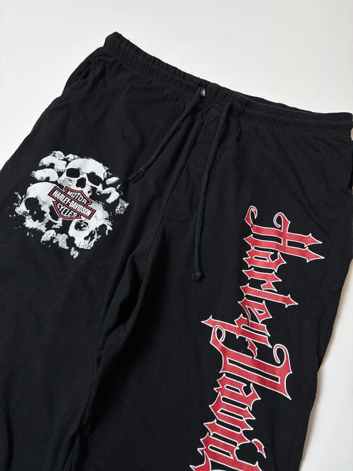 할리데이비슨 로고 파자마 코튼 팬츠 PN9508 상품이미지2