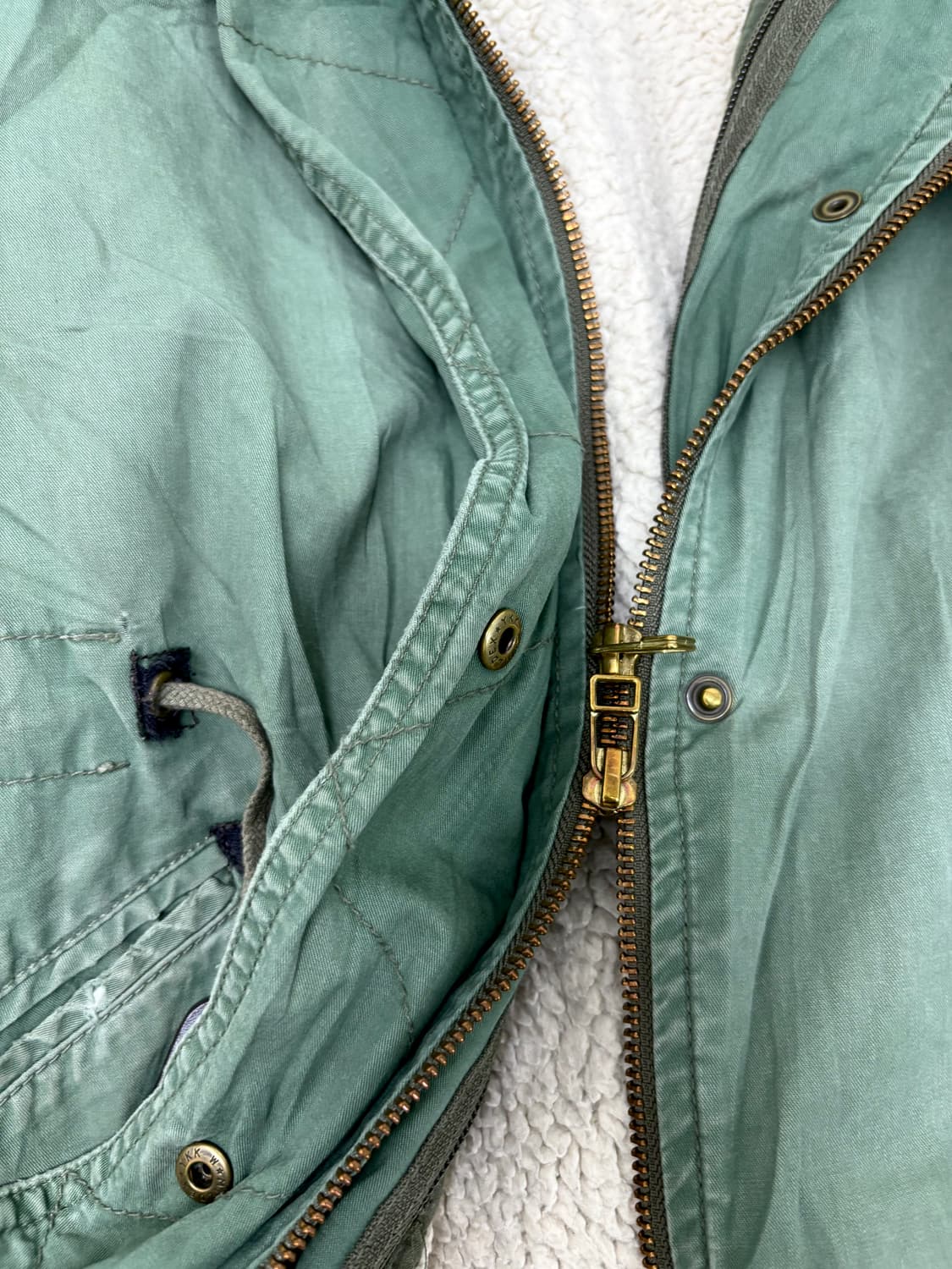 “Back number” Y2K Mood Green Field Jacke 상품이미지5