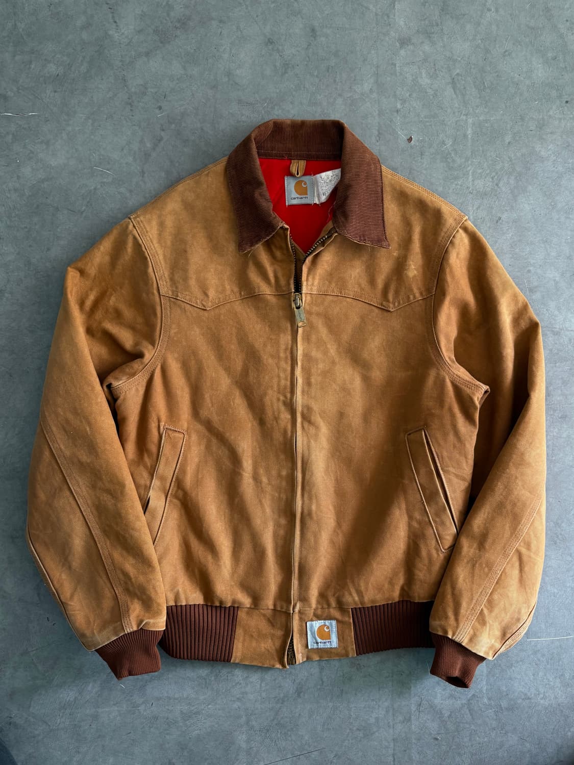 Carhartt 칼하트 J13 산타페 베이지 워크 자켓 상품이미지1