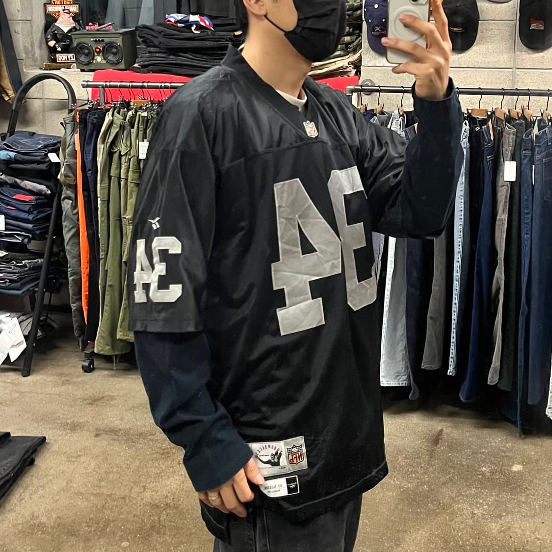 Reebok NFL 레이더스 풋볼 져지 (105) 상품이미지2