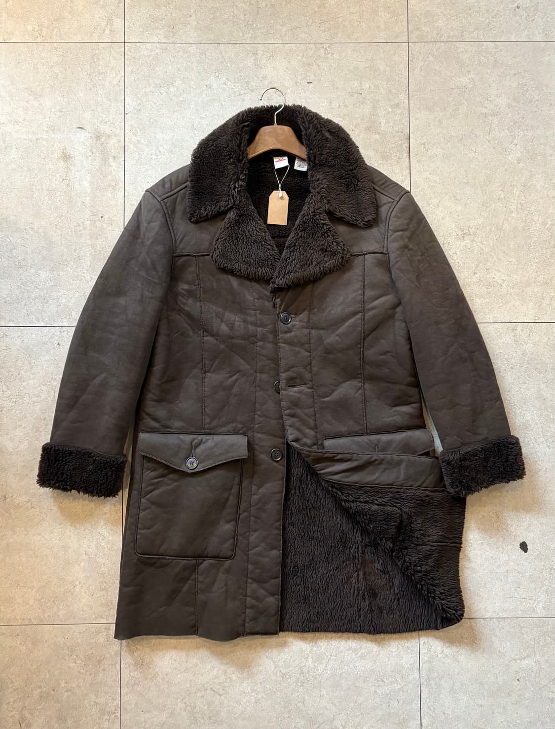 Armani exchange 무스탕 코트 상품이미지1