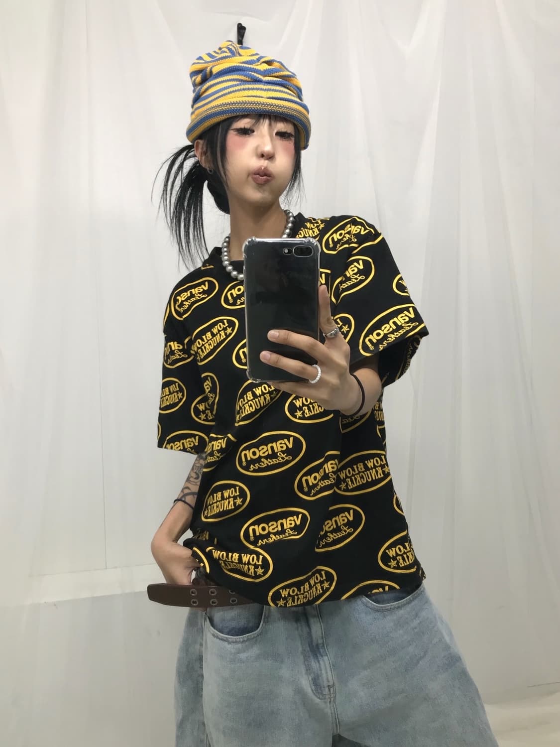 Vanson Leathers Full Logo T-shirt 상품이미지7