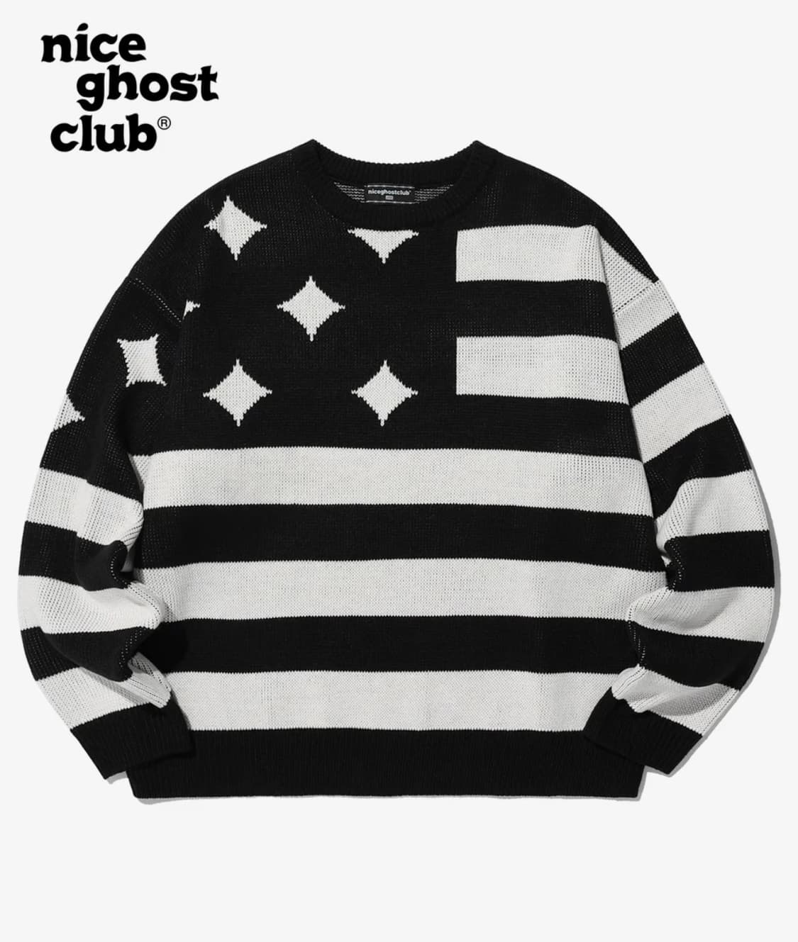 나이스고스트클럽 니트 L 상품이미지1