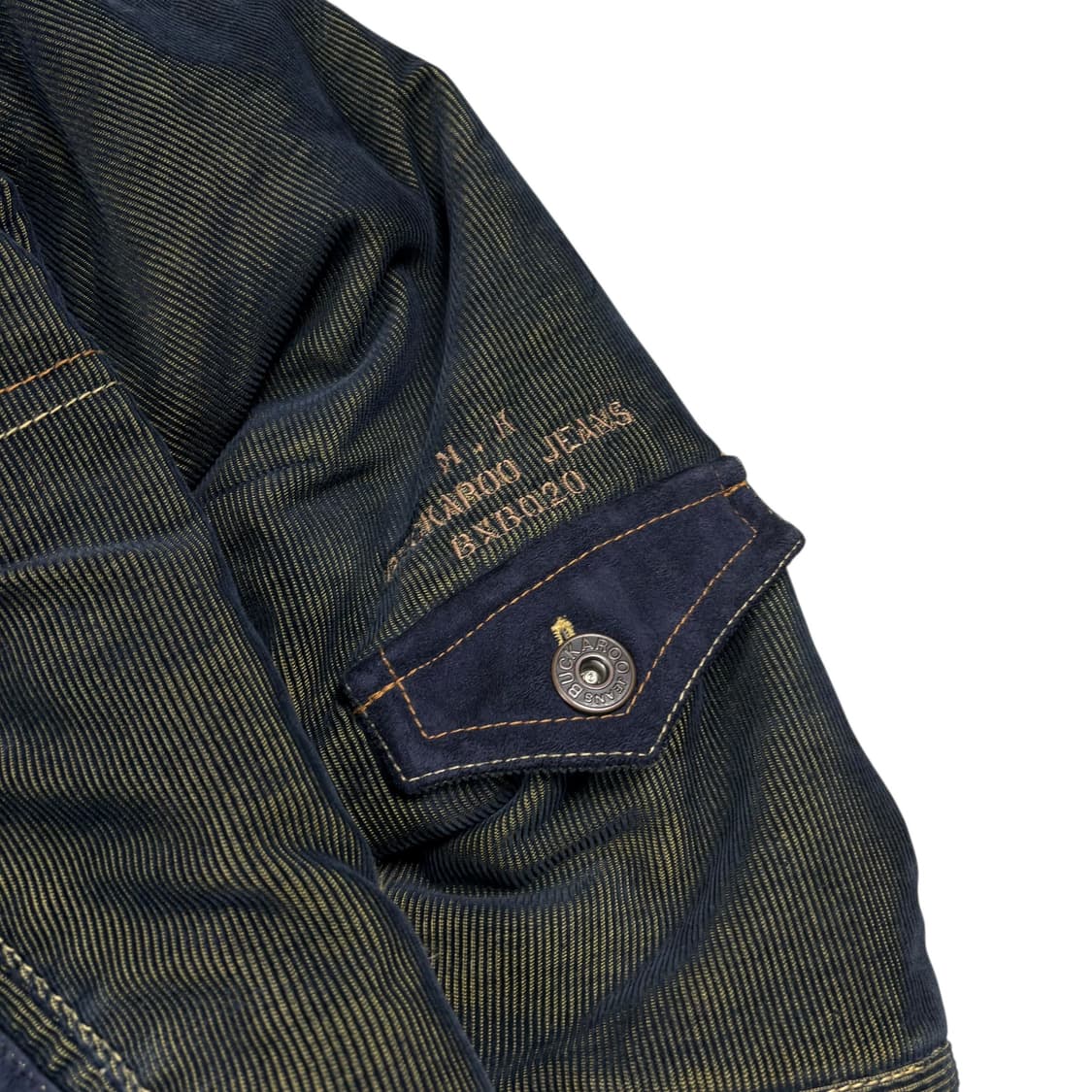 버커루 빈티지 워싱 y2k 데님 자켓 상품이미지3