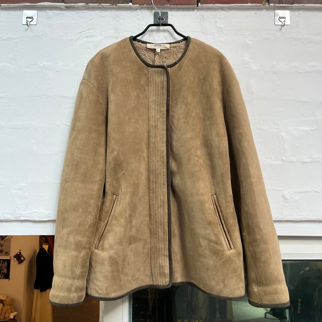 athe vanessabruno 램스킨 시어링 무스탕 38 상품이미지1