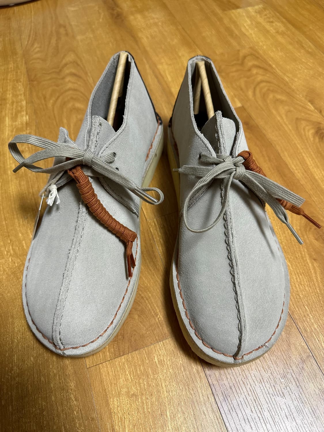 클락스 데저트트랙 샌드 스웨이드 uk8.5 상품이미지2